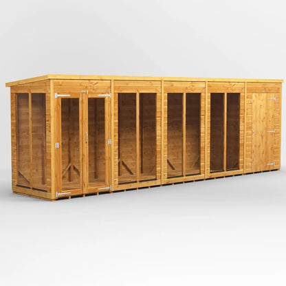 Powersheds Pent Summerhouse Combi