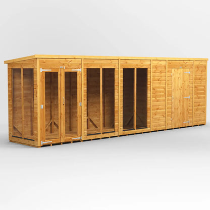 Powersheds Pent Summerhouse Combi