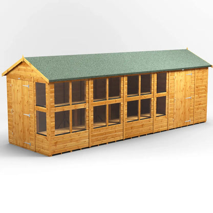 Powersheds Apex Potting Shed Combi