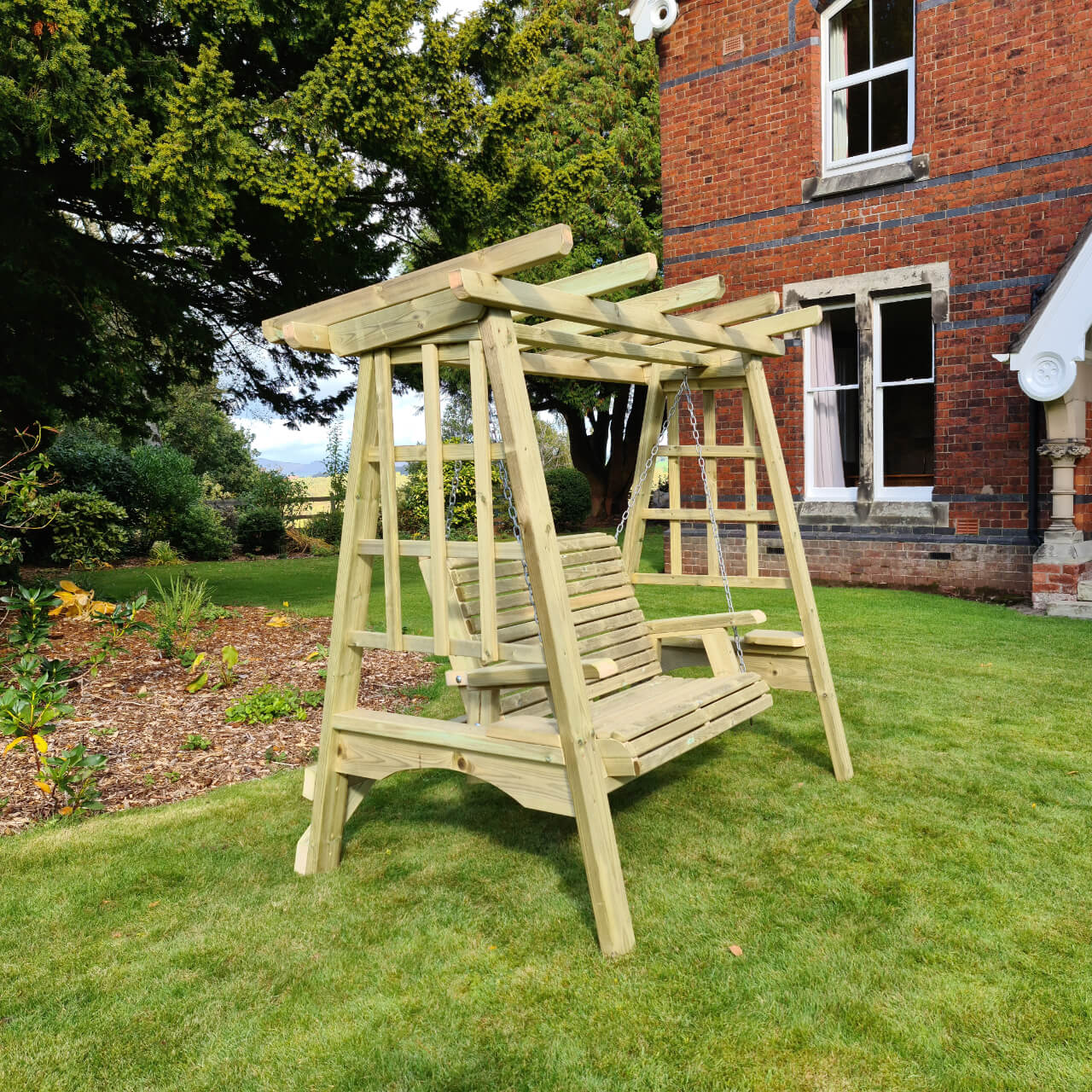 Churnet Valley Pergola Seat Swing