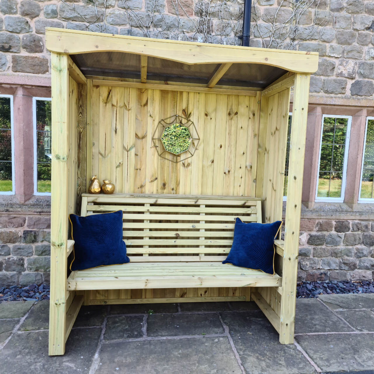 Churnet Valley Four Seasons 3 Seater Arbour