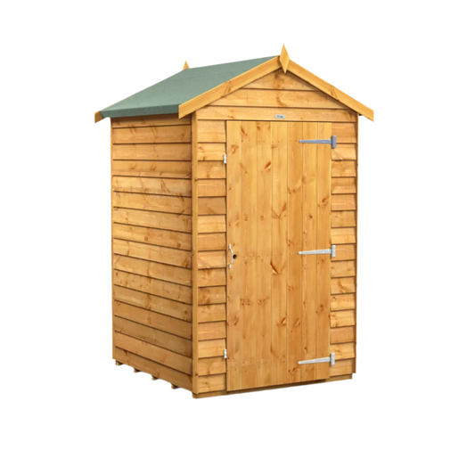 Powersheds Overlap Apex Windowless Shed