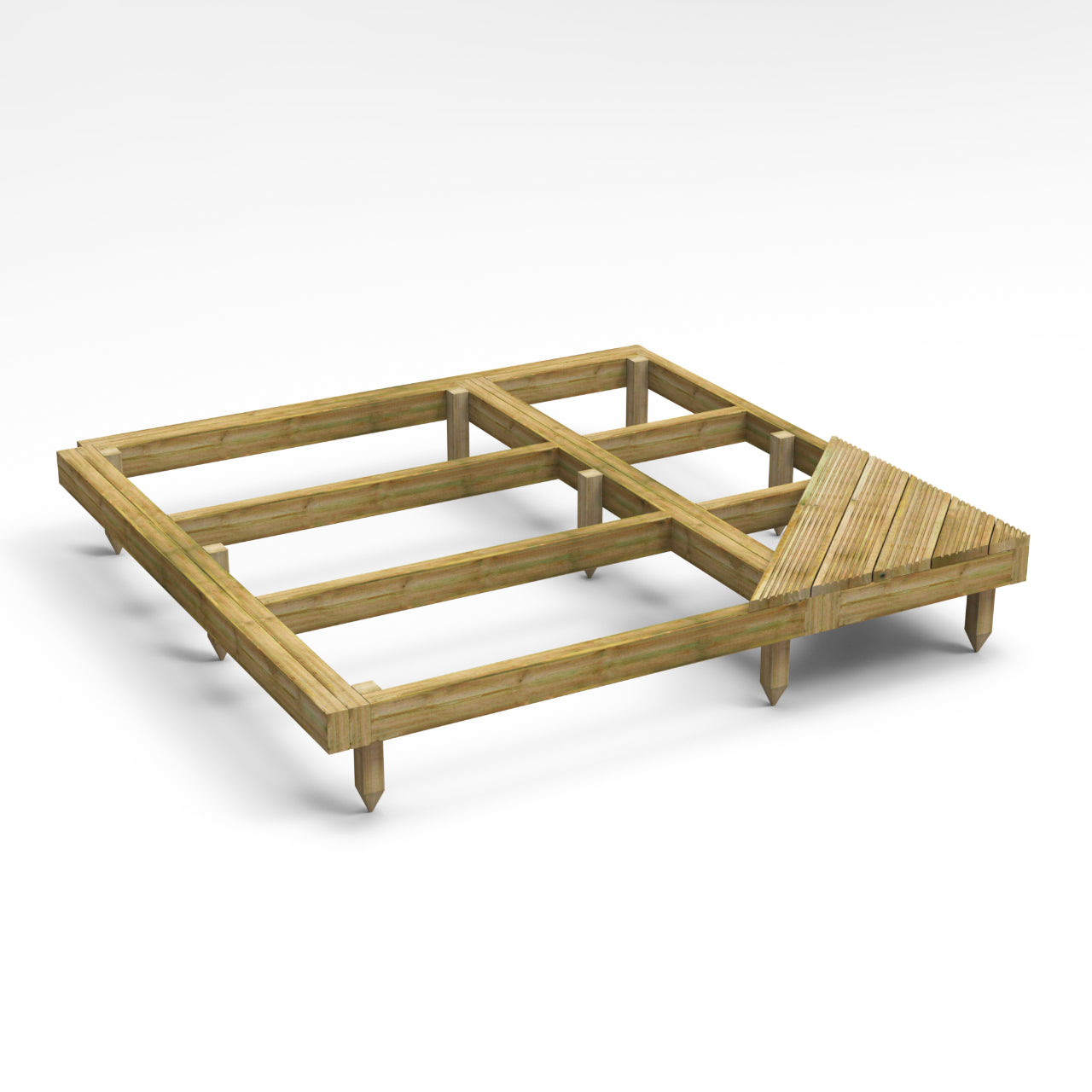 Power Corner Shed/Summerhouse Base Kit