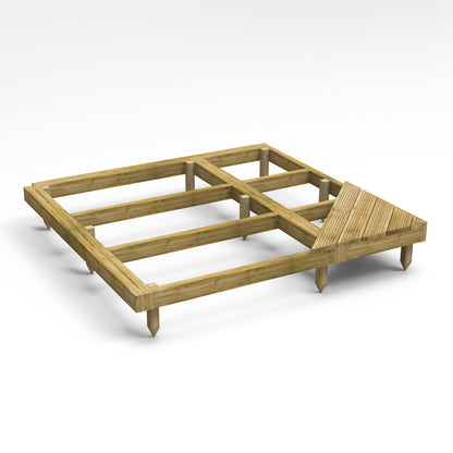 Power Corner Shed/Summerhouse Base Kit