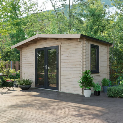 Powersheds Chalet Log Cabin - 44mm