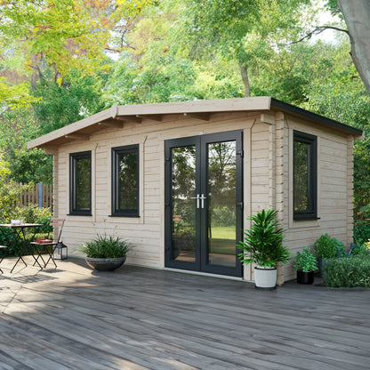 Powersheds Chalet Log Cabin - 44mm