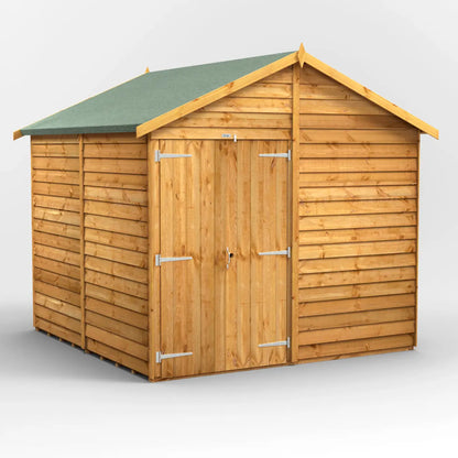 Powersheds Overlap Apex Windowless Shed