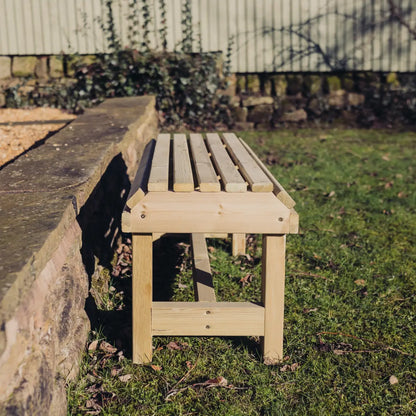 Churnet Valley Backless Bench