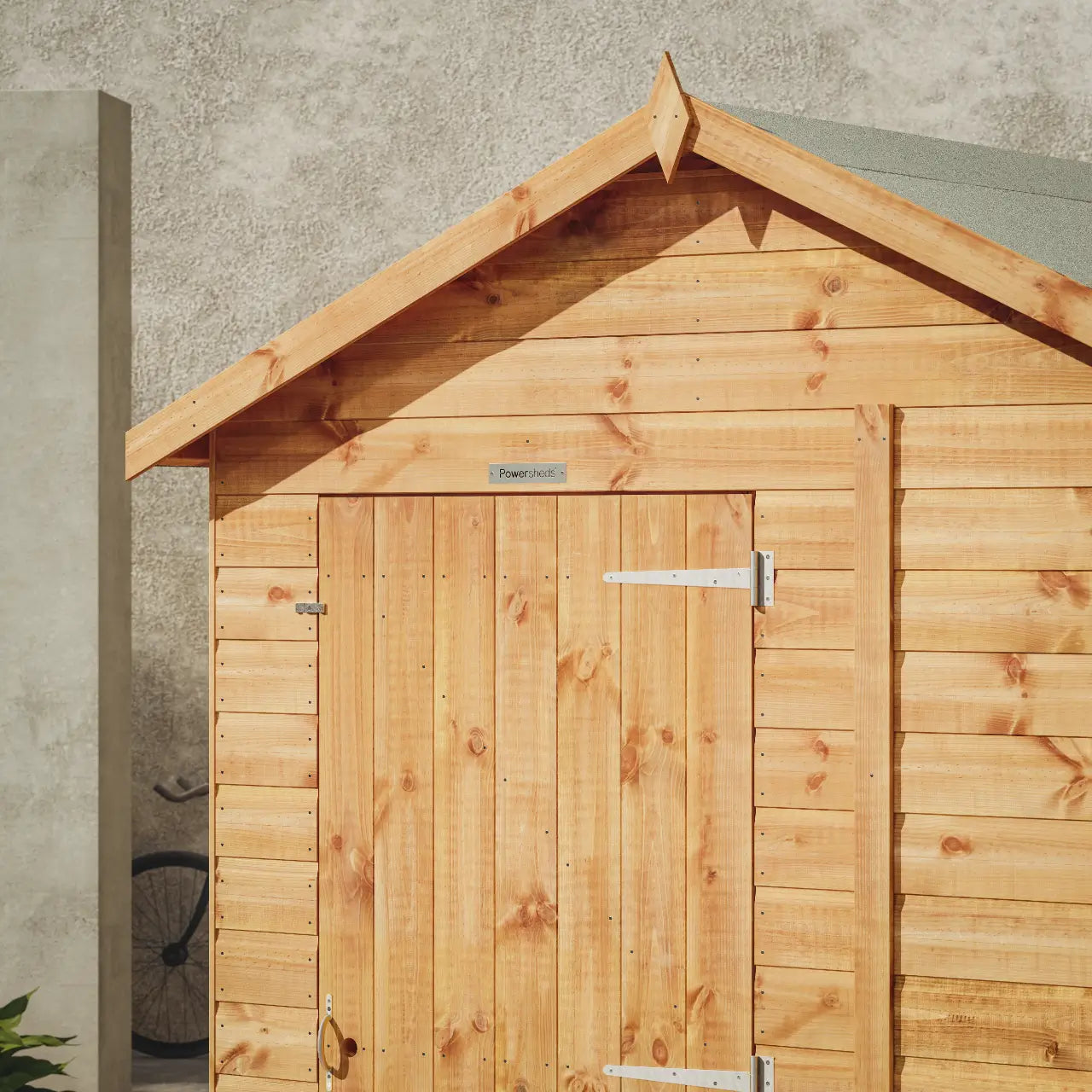Powersheds Apex Windowless Shed