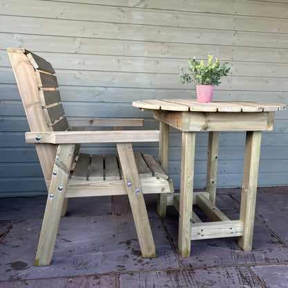 Churnet Valley Clover Bistro Table Set