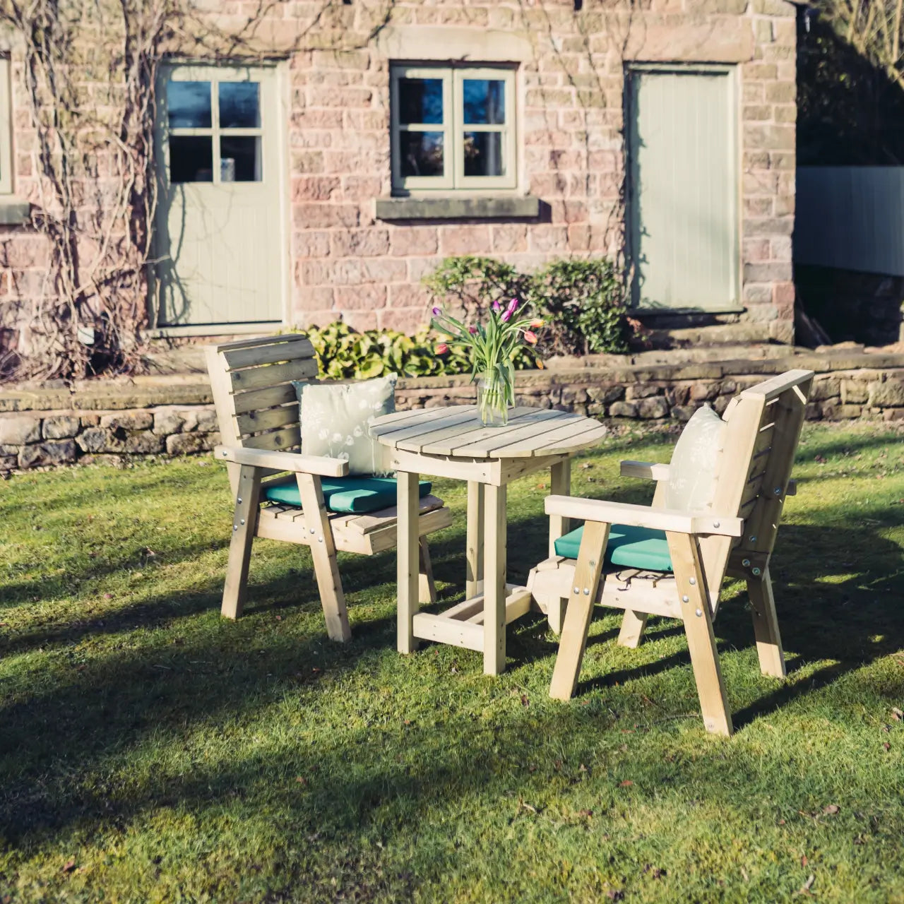 Churnet Valley Clover Bistro Table Set