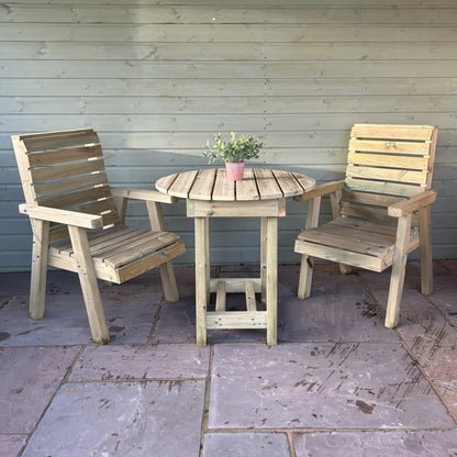 Churnet Valley Clover Bistro Table Set