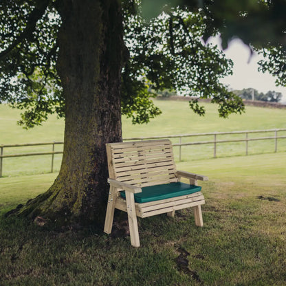 Churnet Valley Ergonomic 2 Seater Bench