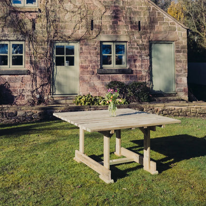 Churnet Valley 8 Seater Square Table