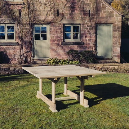 Churnet Valley 8 Seater Square Table