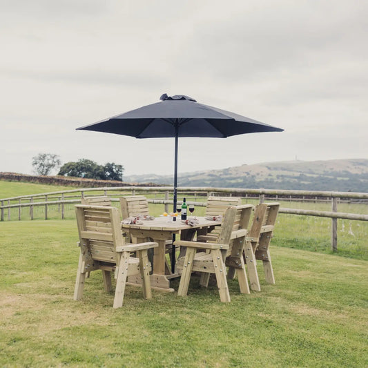 Churnet Valley Ergo 6 Seat Table Set