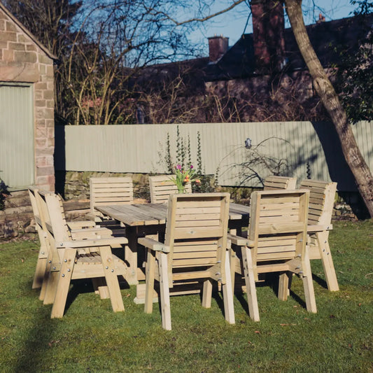 Churnet Valley Ergo 8 Seater Set