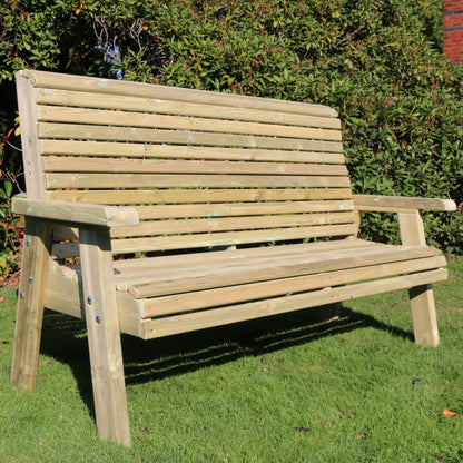 Churnet Valley Ergonomic 3 Seater Bench