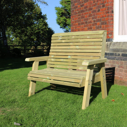 Churnet Valley Ergonomic 2 Seater Bench