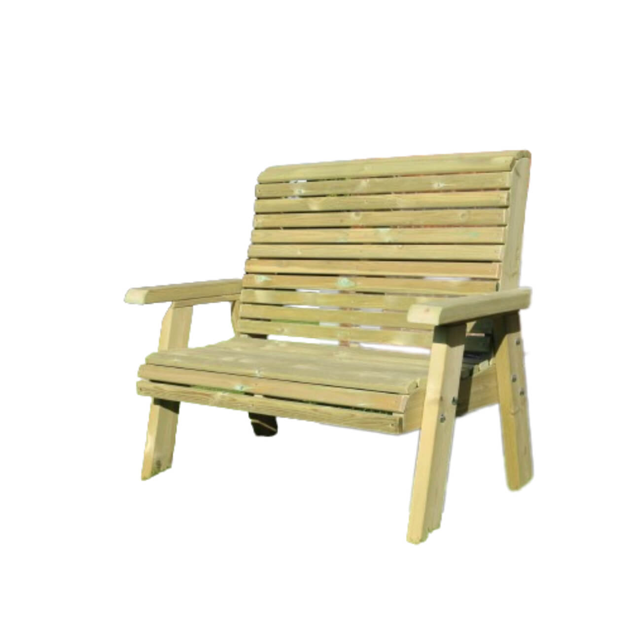 Churnet Valley Ergonomic 2 Seater Bench