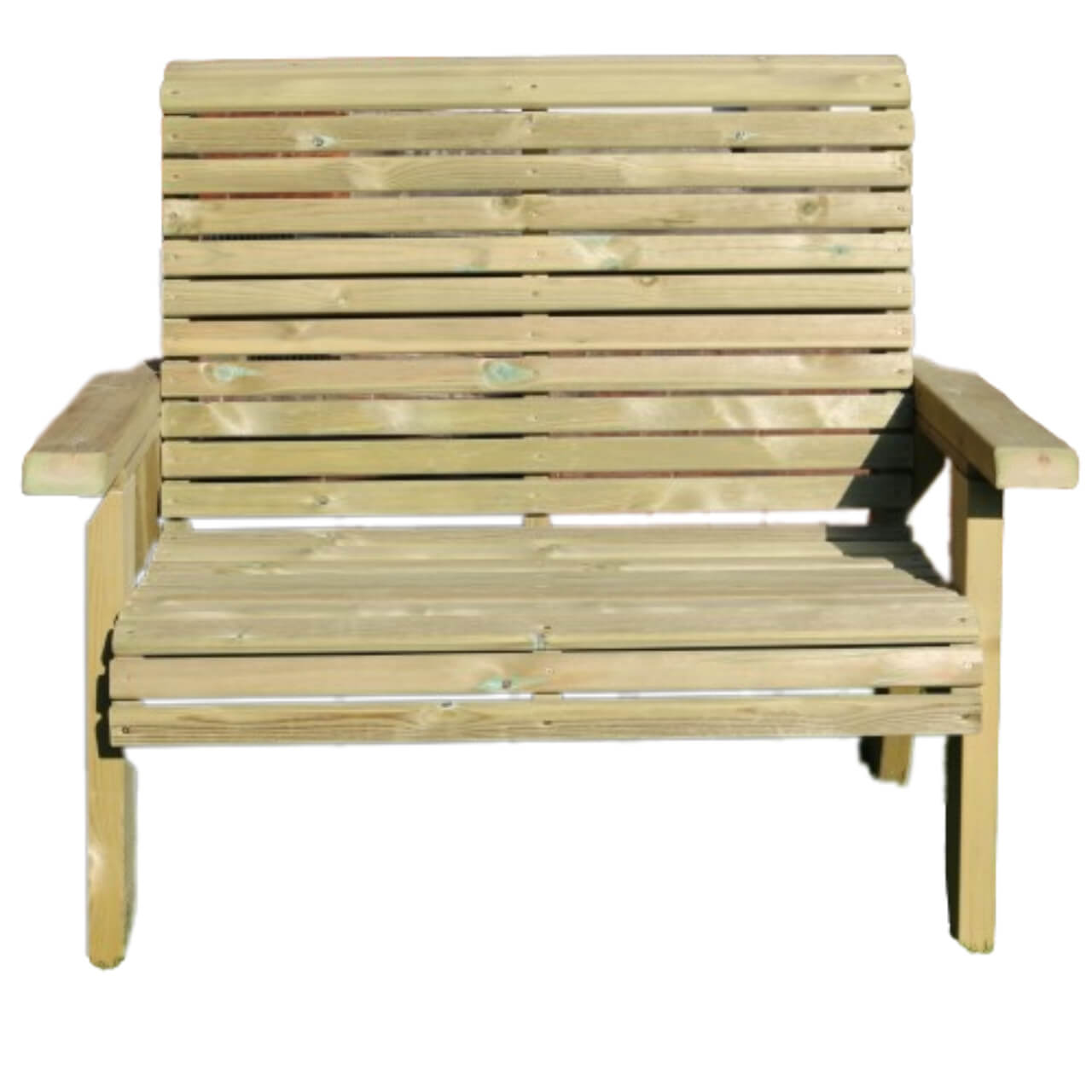 Churnet Valley Ergonomic 2 Seater Bench
