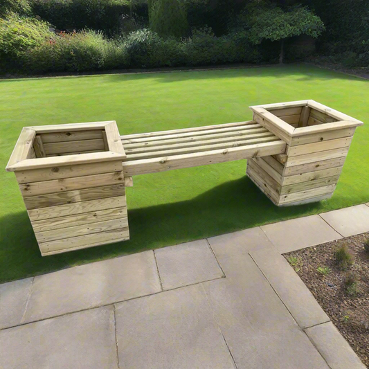 Churnet Valley Planter Bench