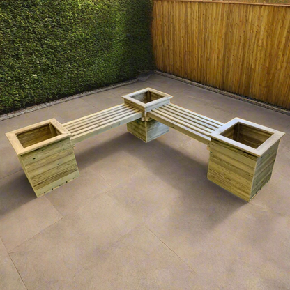 Churnet Valley Planter Bench