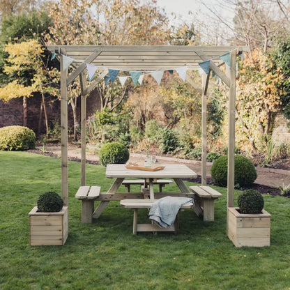 Churnet Valley Contemporary Pergola