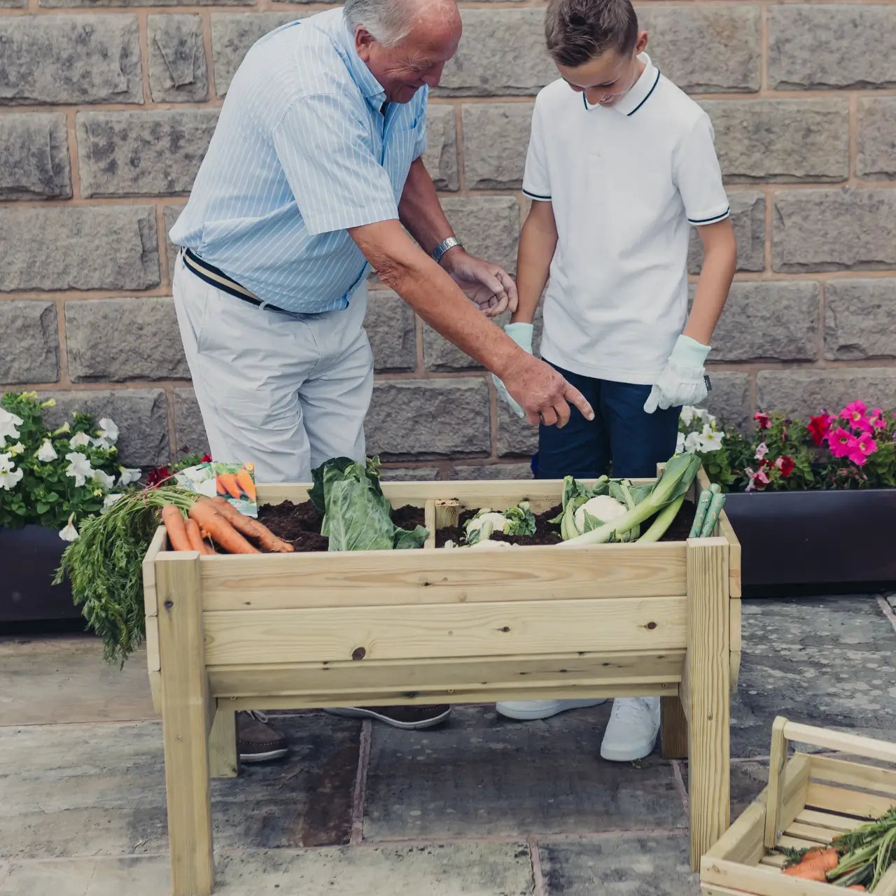 Churnet Valley Raised Vegetable Planter