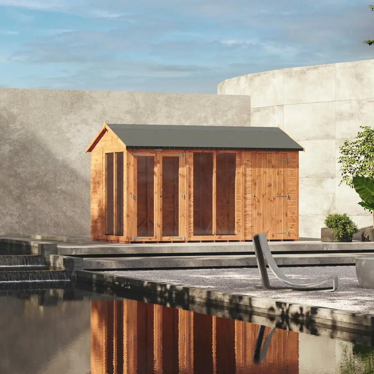 Powersheds Apex Summerhouse Combi