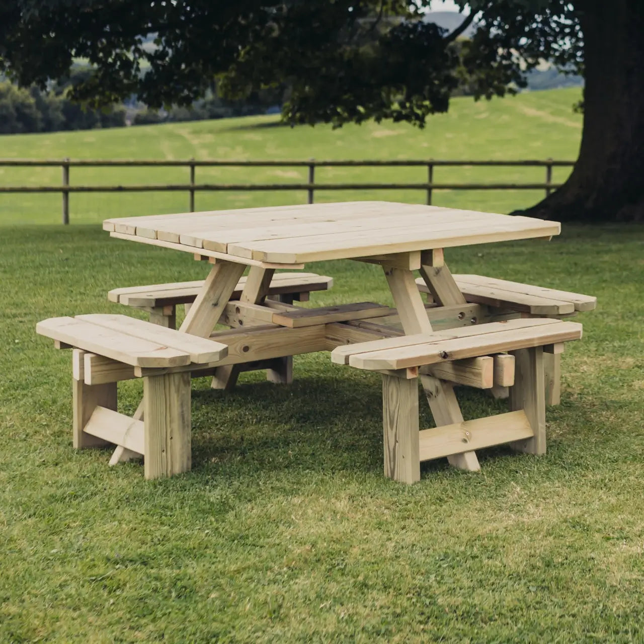 Churnet Valley Westwood Square Picnic Table
