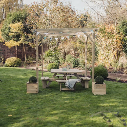 Churnet Valley Westwood Square Picnic Table