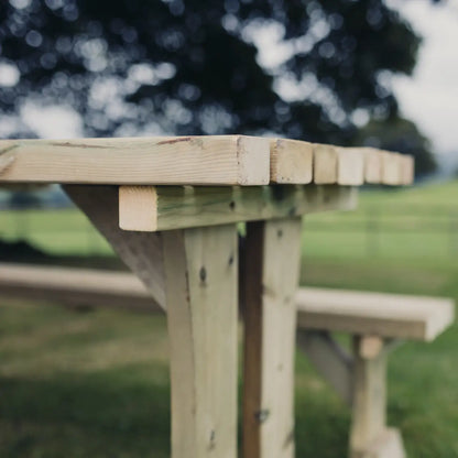 Churnet Valley Lunar Walk-In Picnic Table