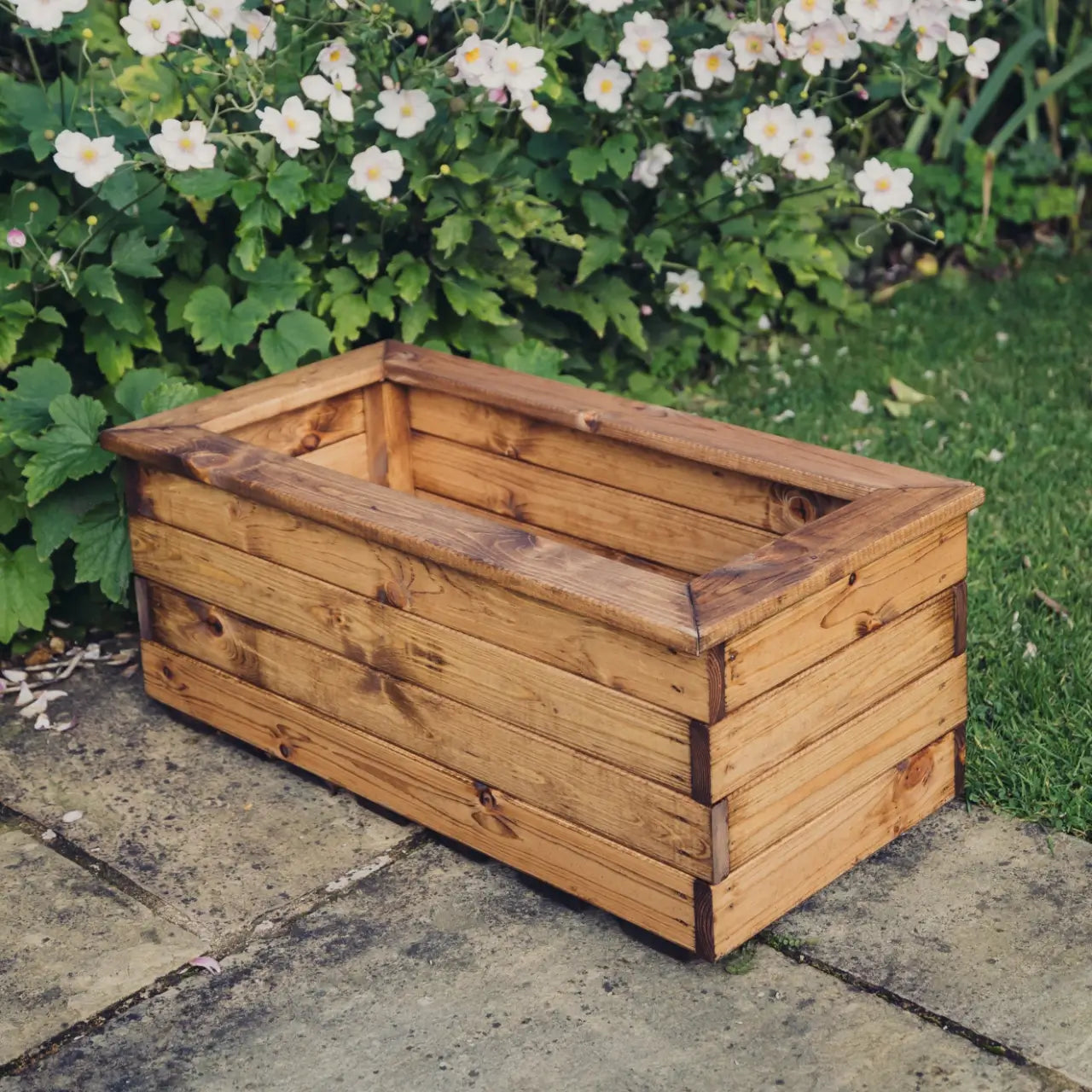 Churnet Valley Brown Valley Trough Planter - Medium