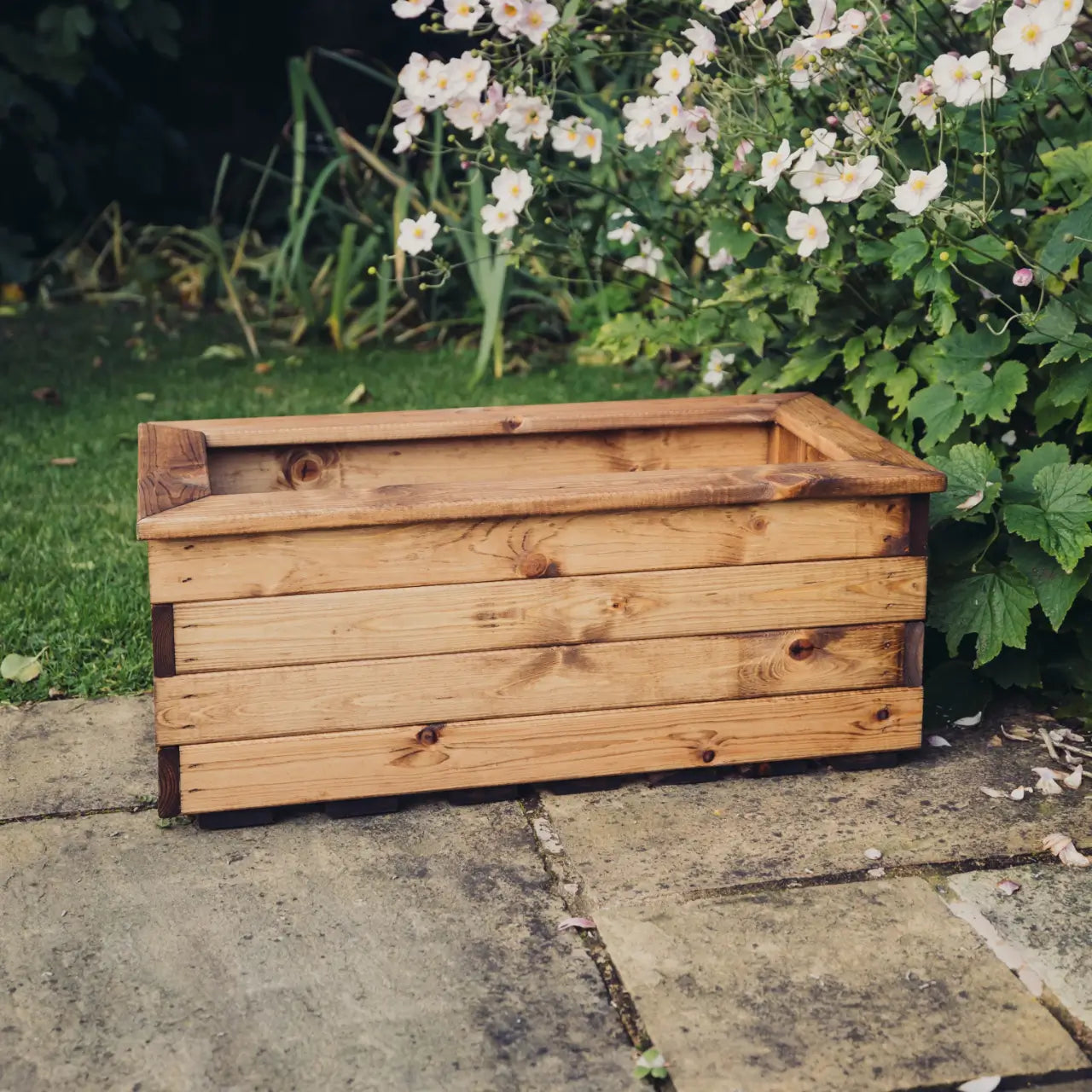 Churnet Valley Brown Valley Trough Planter - Medium