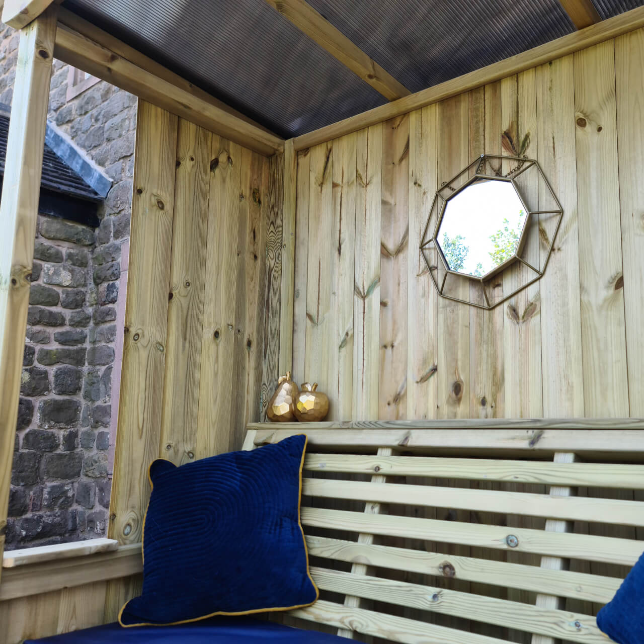 Churnet Valley Four Seasons 3 Seater Arbour