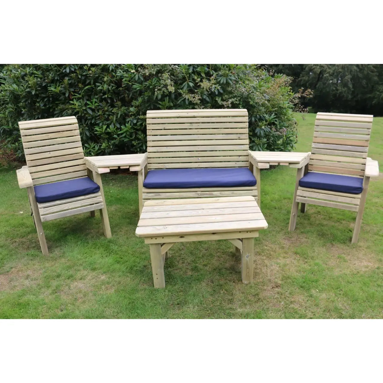 Churnet Valley Multi Bench, Chair & Coffee Table Set