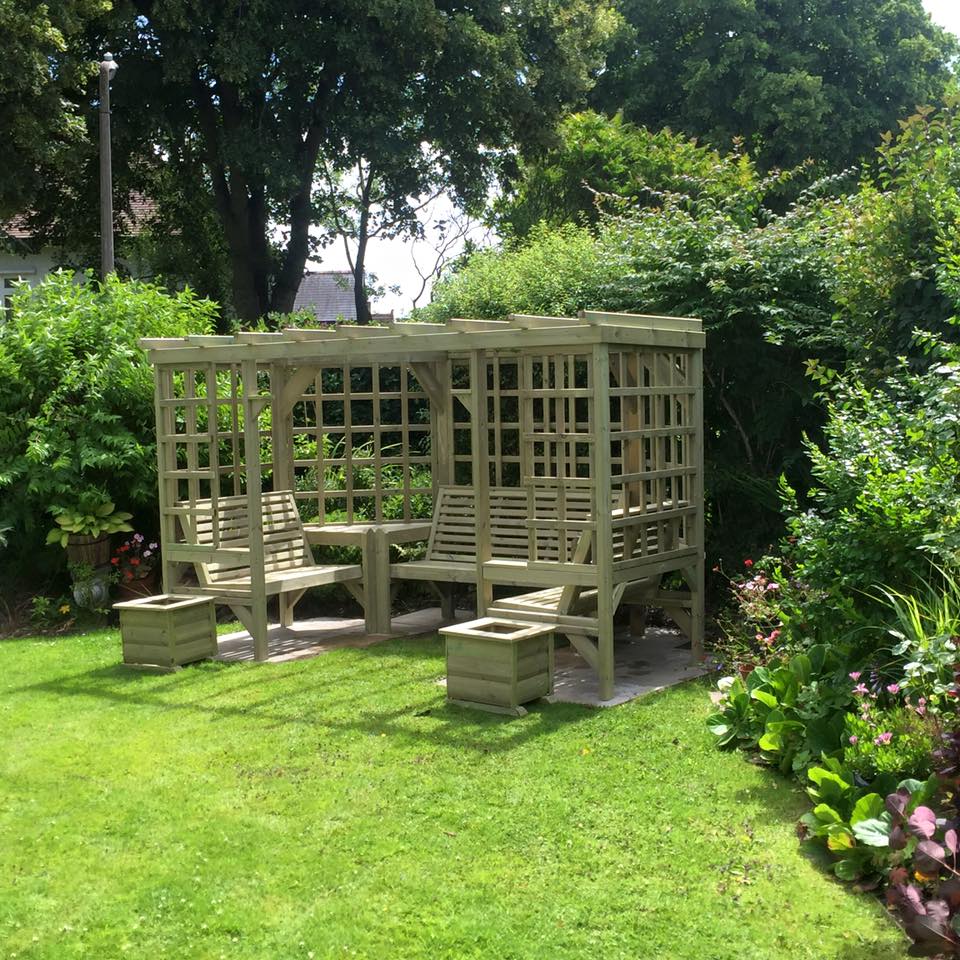 Churnet Valley Riviera Garden Arbour