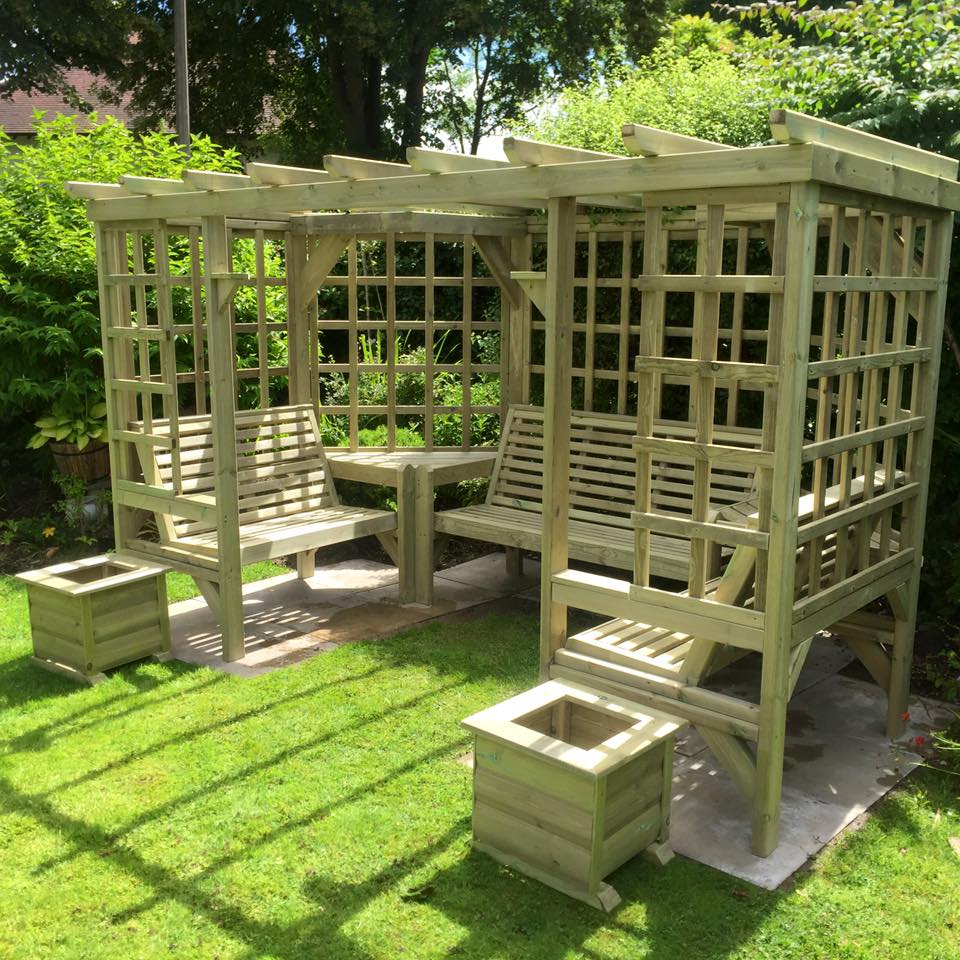Churnet Valley Riviera Garden Arbour