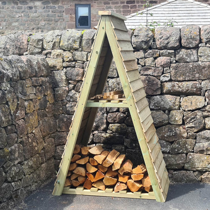 Churnet Valley Triangle Log Store