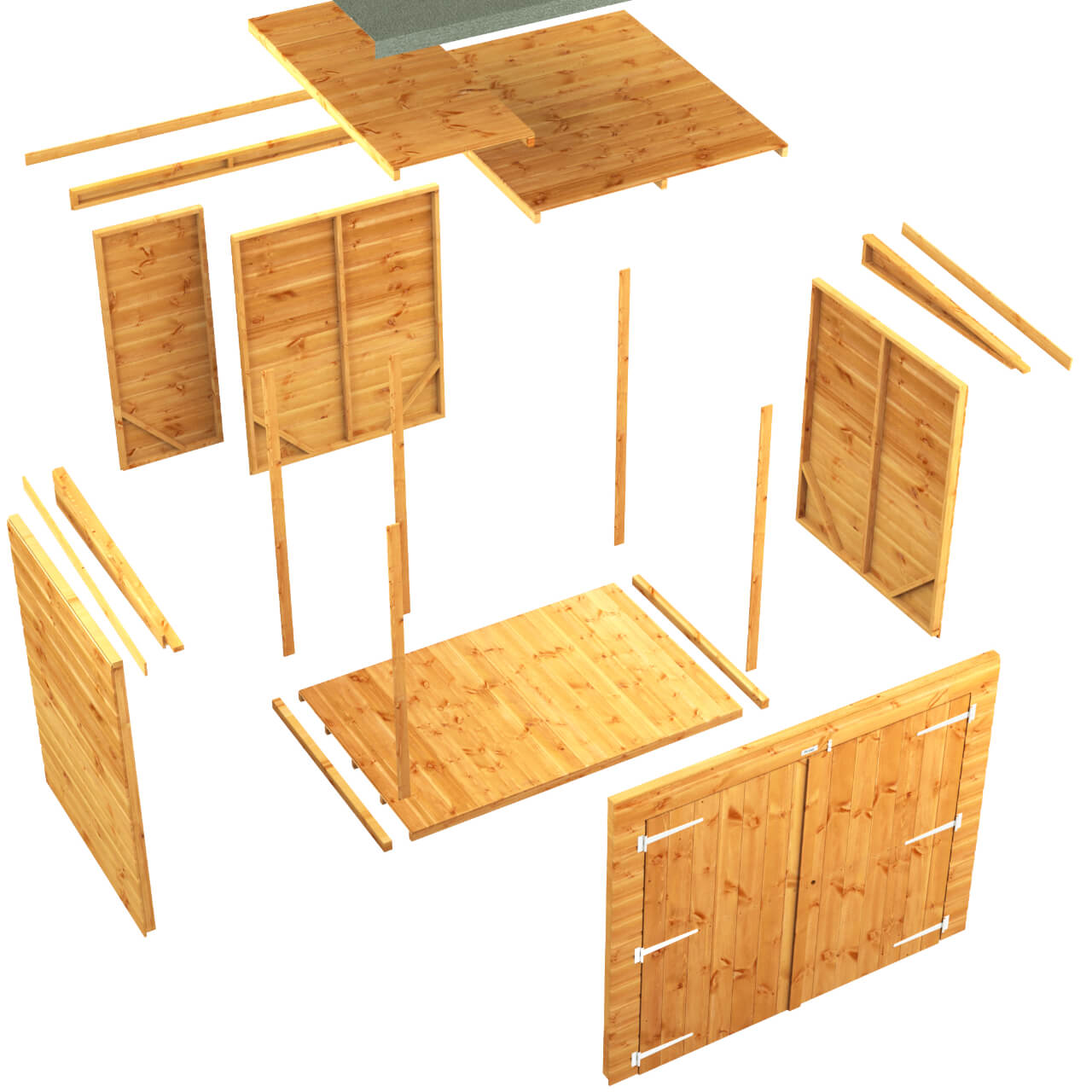 Powersheds Pent Bike Shed