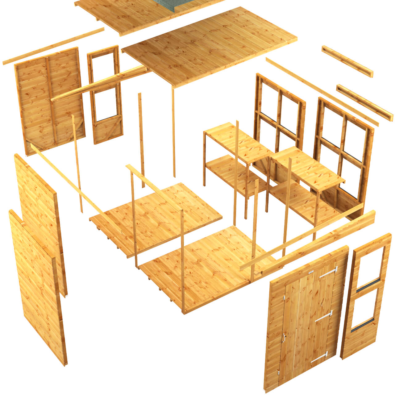 Powersheds Pent Potting Shed