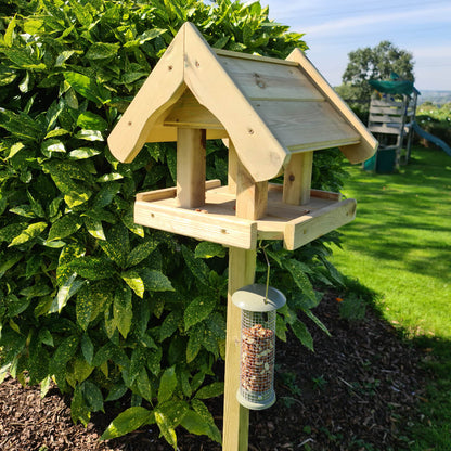 Churnet Valley Bird Table with House