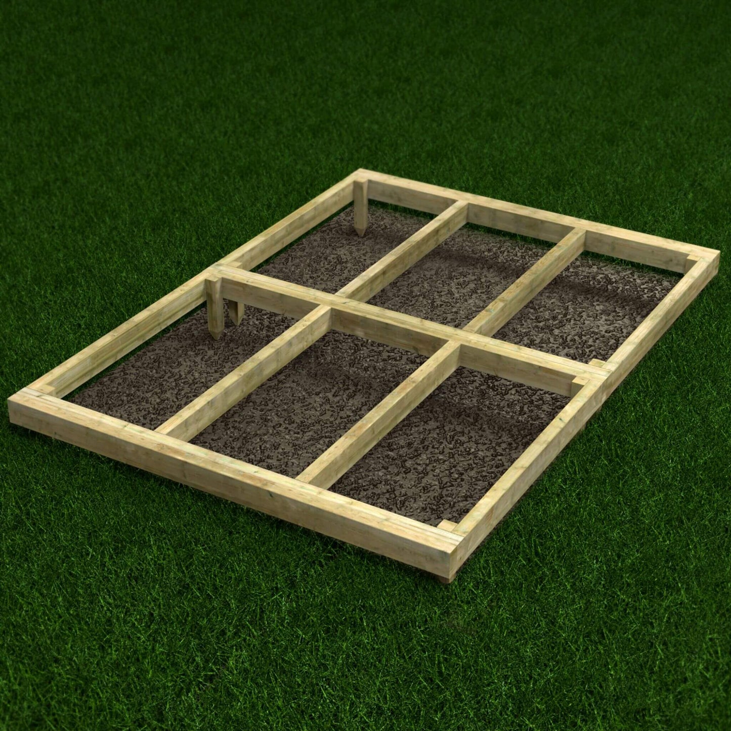 Powersheds Apex Shed Base Kit