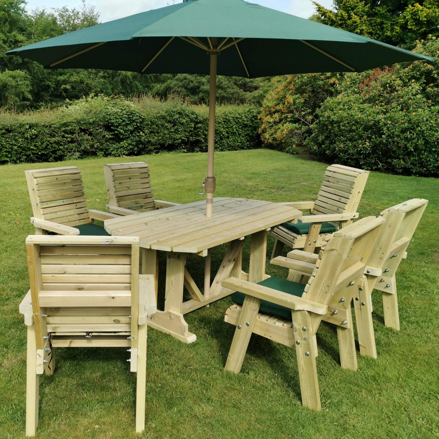 Churnet Valley Ergo 6 Seat Table Set