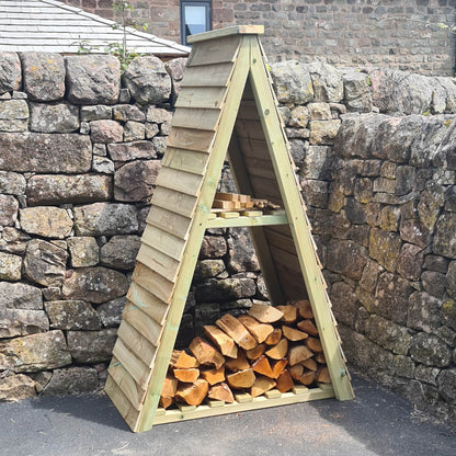 Churnet Valley Triangle Log Store