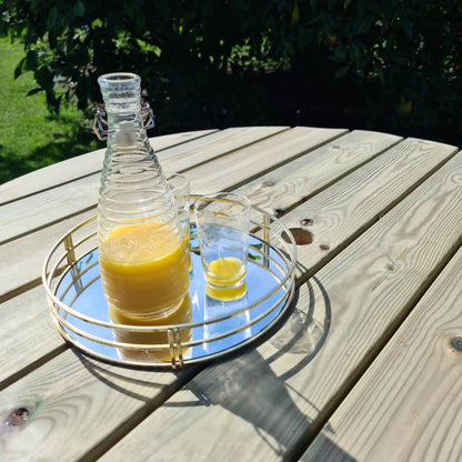 Churnet Valley Westwood Round Picnic Table