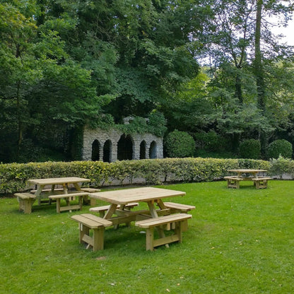 Churnet Valley Westwood Square Picnic Table