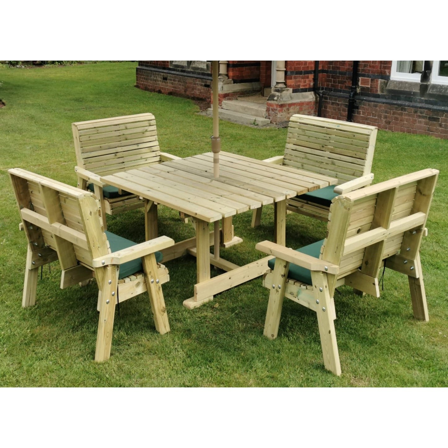 Churnet Valley Ergo 8 Seater Bench Set