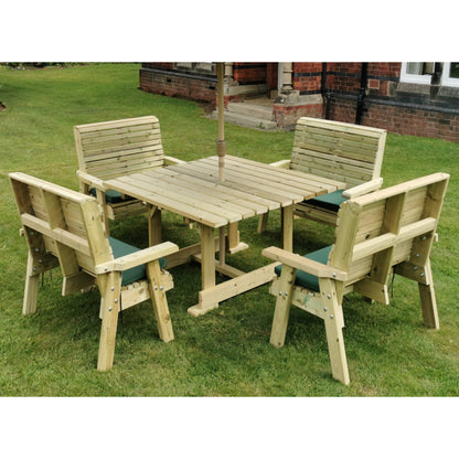 Churnet Valley Ergo 8 Seater Bench Set